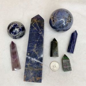 Bundle of Blue Crystals